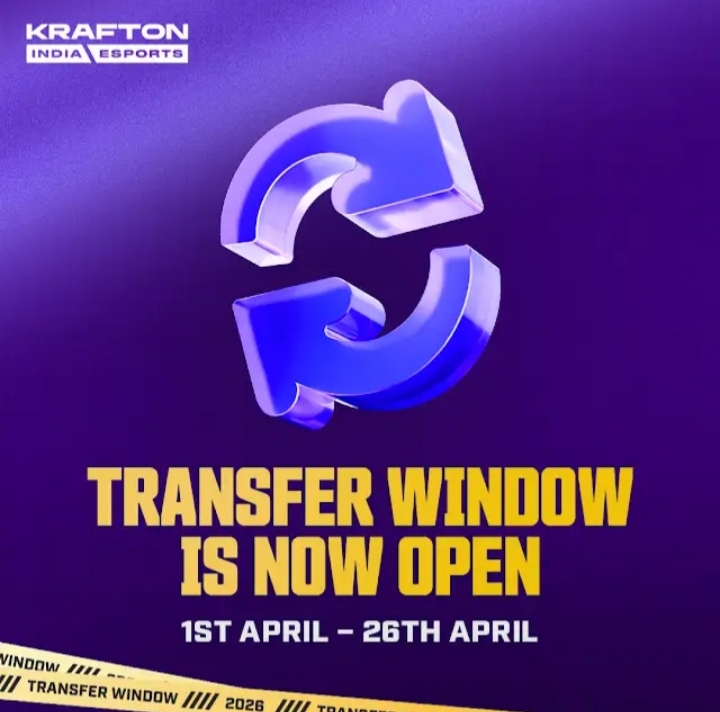 Guys Are You Ready BGMI TRANSFER Window is now OPEN ! 1st April -26 april ,Come on Boys Get Ready 64353